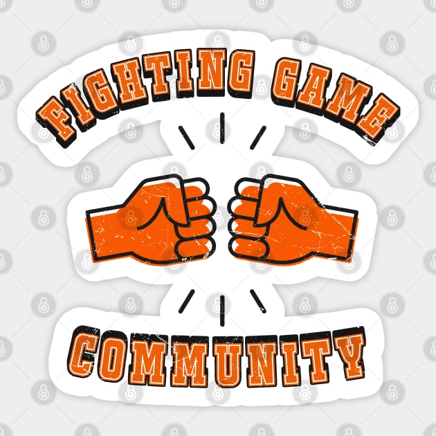 Fighting Game Community Sticker by Issho Ni